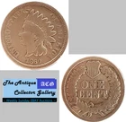 US 1860 CuNi Indian Head Cent🪙Antebellum Years (1820-1860) 🪙Antique🪙
