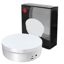 Electric Rotating Display Stand, 4.7inch /6.6lbs, 360° Motorized Turntable