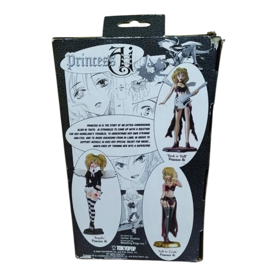TOKYOPOP Bleeding Edge PRINCESS Ai FELL TO EARTH Doll Manga Sneak Peek 8" Figure - Image 2 of 3