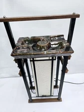 MCM Atomic Floor Ashtray Cigar Room Lounge Smoking Stand Fiberglass Shade1950/60