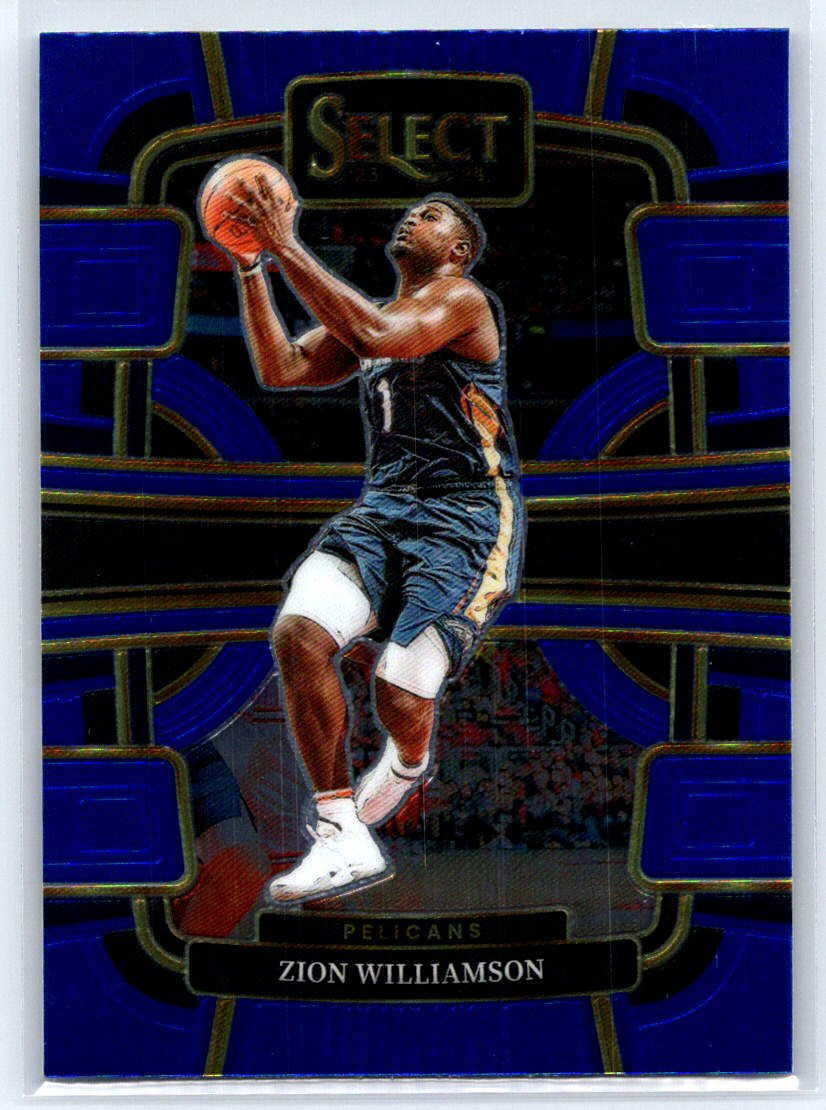 2023-24 Panini Select #36 Zion Williamson Blue (Retail Base