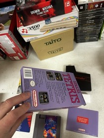 Tetris (Nintendo NES, 1989) Completo En Caja Estuche Protector Limpio Probado Cib