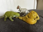 Vintage Kenner 1979 Star Wars Jabba The Hutt | Taun Taun | Lizard Action Figures