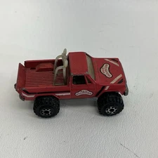Vintage Road Champs - Red Bouncer 4x4 Pickup Truck - Suspension & Tailgate 1982