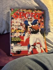 Sport Magazine October 1988  Buffalo Bills Cornelius Bennett Football
