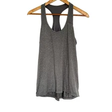 Xersion Tank Top Women's Small Gray Racerback Athletic Workout Gym Shirt