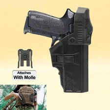 Police Duty Holster For Sig Sauer SP2022 full size 9mm SP 2022 Holster Level 3