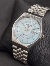 Orologio da polso uomo giapponese vintage Seiko 5 automatico giorno/data