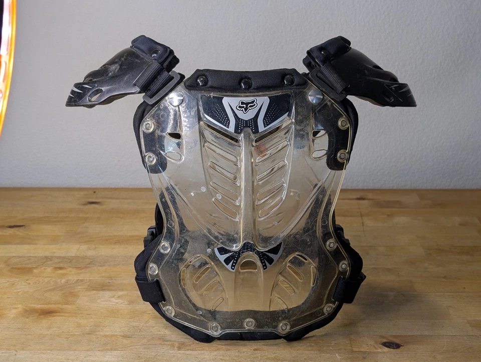 Fox Racing R3 Roost Deflector Youth Chest Protector Size Small - Image 2 of 4