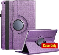 360 Degree Rotating Smart Case for Samsung Galaxy Tab A 10.1 2019 - Purple