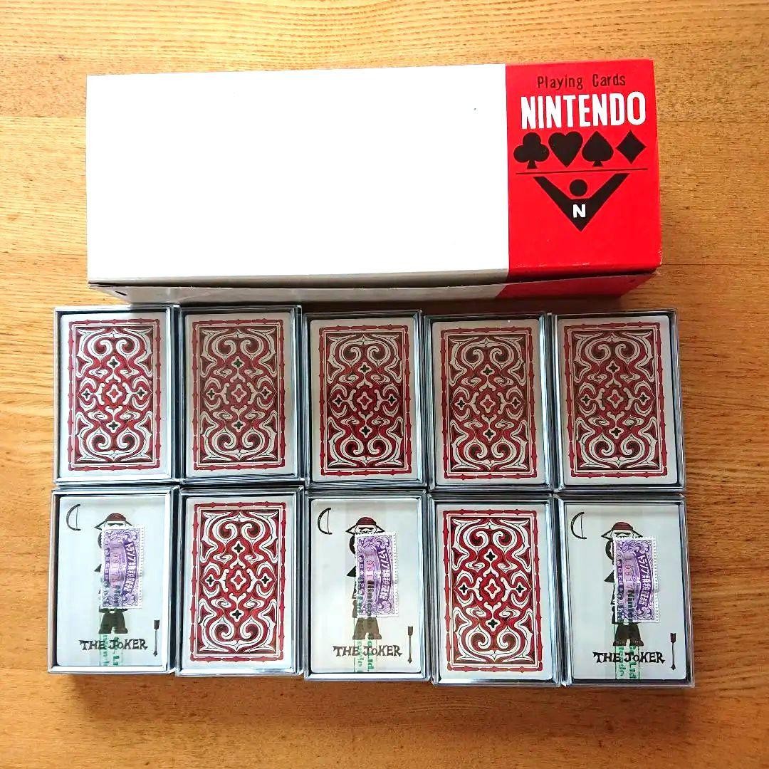 ②Super rare Nintendo playing cards with tax stamp Showa