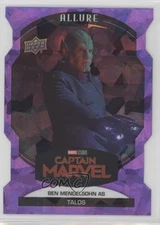 2022 Marvel Allure Purple Rainbow Die-Cut 9/10 as Talos Ben Mendelsohn #90 4et