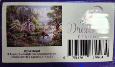 Dreamer Designs Joyful Chapel Diamond Art Kit BRAND NEW