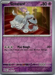 Greavard 100/197 Obsidian Flames Reverse Holo
