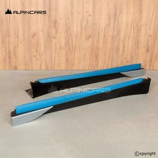 BMW i3 I01 Seitenschweller Rechts Links Cover Ionic Silver Blau (N23)