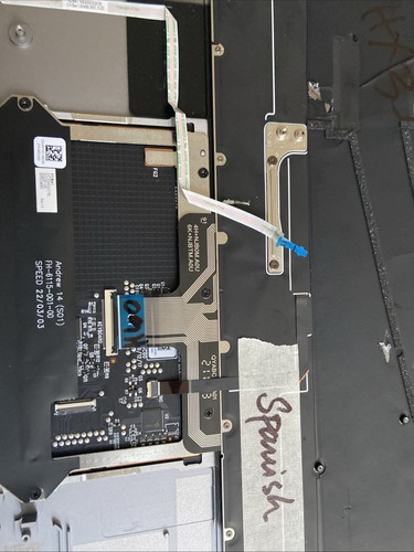 Dell Latitude 9420/2-in-1 Palmrest/Touchpad & SPANISH Bcl Kbd - 09HX33 B50 Read - Afbeelding 7 van 7