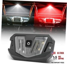 V-Pro UTV Dome Light with Switch White/Red 12V LED Interior Dome Light Red/White