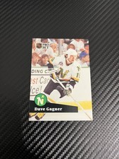 1991-92 Pro Set Dave Gagner - Minnesota North Stars Hockey NHL Card #108