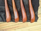 Set of 4 Queen Ann Style Wood Table Legs Salvage Repurpose Crafter  — photo 7