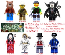 Genuine LEGO U PICK MONSTER FIGHTERS Minifigures Group 1 **NEW**