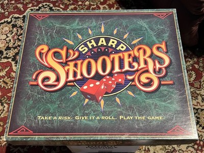 Sharp Shooters Dice Game 1994 Milton Bradley Complete w/ Reprinted Instructions