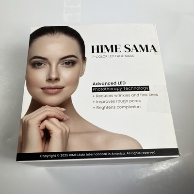 Hime Sama Pro 7 Colors Skin Rejuvenating LED Face Mask See Descripcion