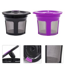 Tasse Tasse Filtre à Café Noir/Violet Cafetières Economique Réutilisable Neu