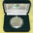 1996 AMERICAN EAGLE US SILVER DOLLAR UNCIRCULATED 99.9% SILVER WITH COA US MINT