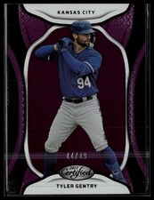 2023 Panini Chronicles #25 Tyler Gentry Certified Purple #/49 SN