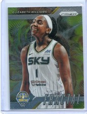 2024 Panini Prizm WNBA ELIZABETH WILLIAMS #14 FRACTAL Insert SKY