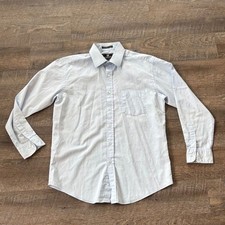 Vintage Givenchy Light Blue Casual Button-Down Shirt - Large