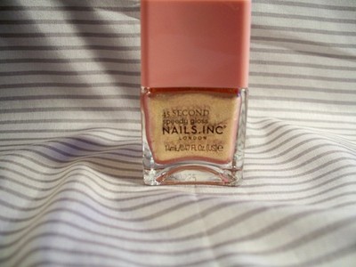 Nails.Inc 45 Second Speedy Gloss Top Coat   Ultra Glossy, Long-Wearing,RUBY