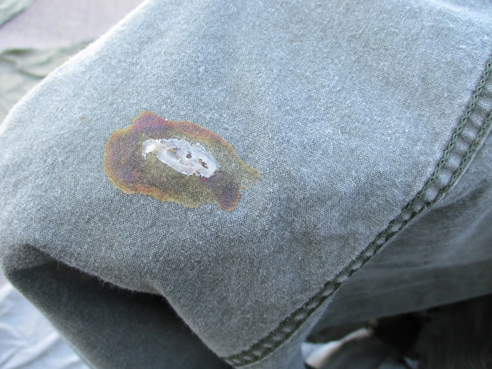 USGI REFUGIO MILITAR MEDIO CACHORRO TIENDA OD LONA VERDE 1/2 SOLO SIN POSTES/ESTACA Foto 3 de 4