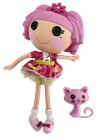 Lalaloopsy Doll Set JEWEL SPARKLES Full Size 12" Figure & Pet Cat 2009 Retired