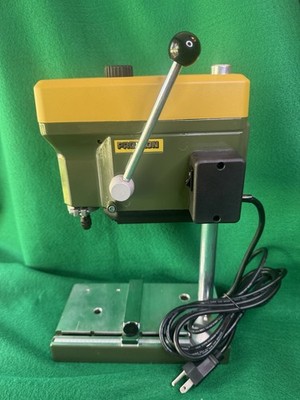 Proxxon Precision Desk Top #TBM 115 Drill Press, Versatile 3 Speed, Micro Hole