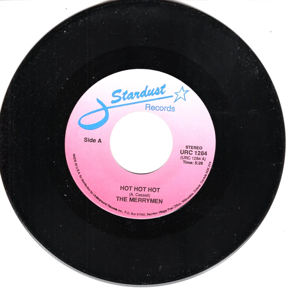 JIMMIE RODGERS: THE WRECK OF THE "JOHN B / THE MERRYMEN: HOT HOT HOT .. 45 9612 - Image 2 of 3