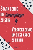 Geschenk Bester Gartenpfleger: Notizbuch A5 120 Seiten