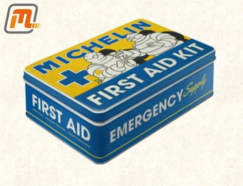 First Aid Kit Michelin Retro Vintage Classic Car Without Content 31 x 16 x 7cm