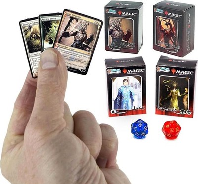 Worlds Smallest Magic: The Gathering Exclusive Collector Set Featuring Ajani ...