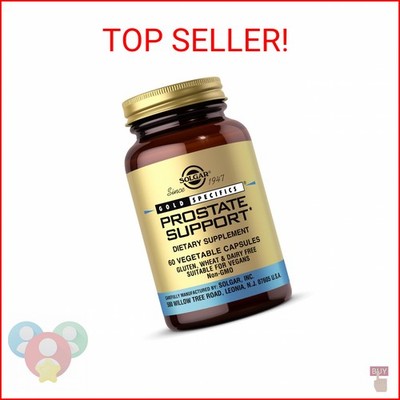 Solgar Prostate Support Vegetable Capsules, 60 Count