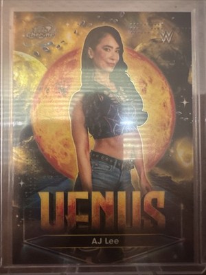 2026 WWE Topps Cosmic Chrome AJ Lee Planetary Pursuit Venus SSP