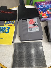 NES Nintendo Ent System Super Mario Brothers 3 Top Secret Golgo 13 And Tetris