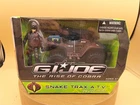 *NEW* SNAKE TRAX ATV W/ SCRAP-IRON GI Joe Rise of Cobra - 1/18 Scale 3.75”