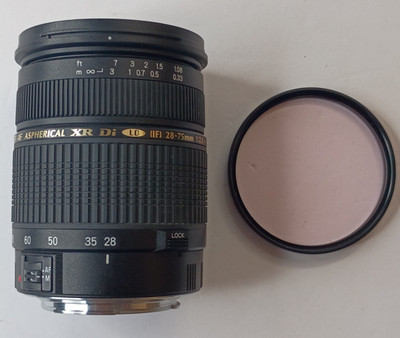 Tamron SP AF 28-75mm F2.8 XR Di LD MacrF2.8 XR Di LD Macro Lens with Lens Filter