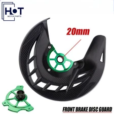 Front Brake Disc Rotor Guard Cover For Kawasaki KX 250 250F 450F KLX450R KX450F