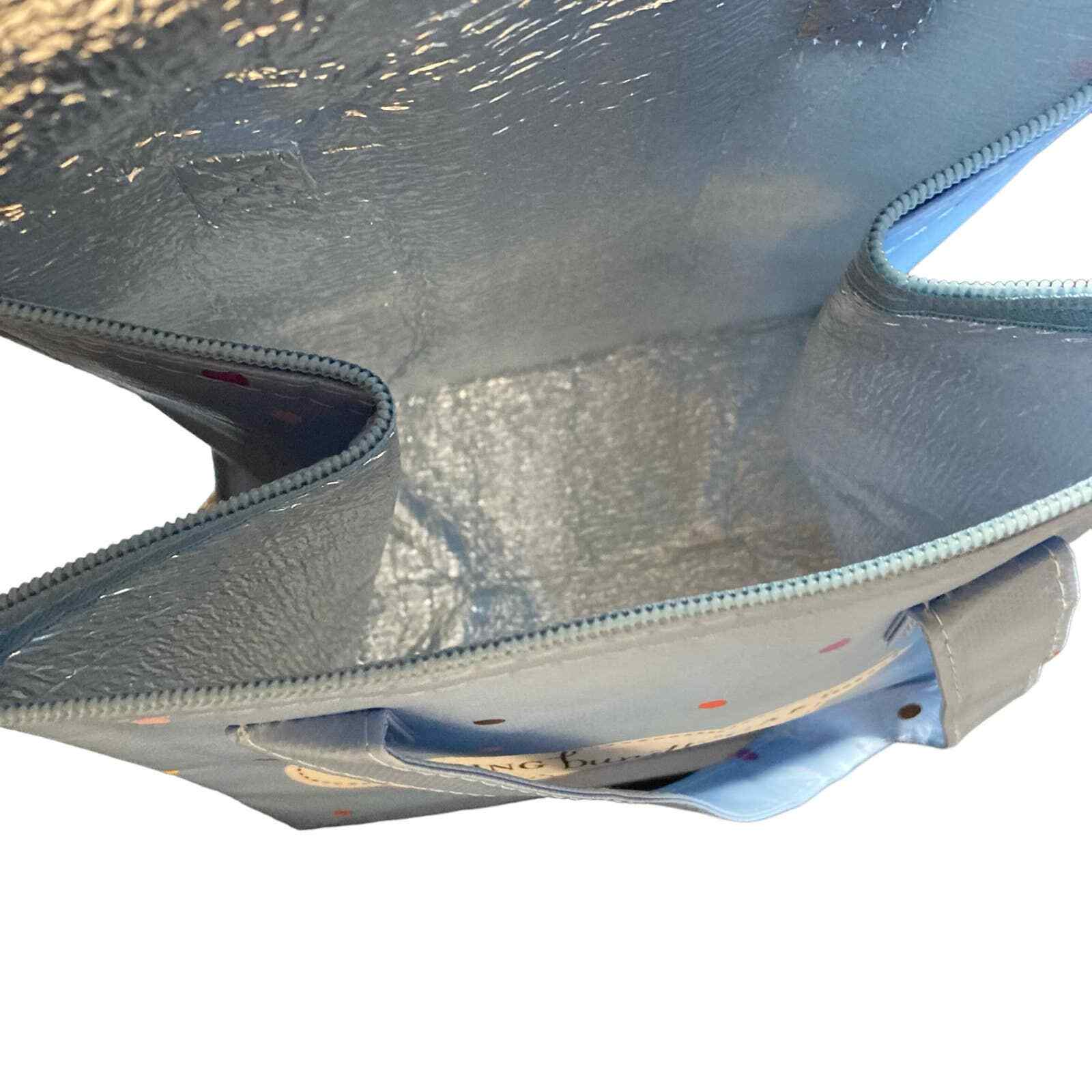 Nothing Bundt Cakes Brown Blue Striped Insulated Bag. PreOwned eBay