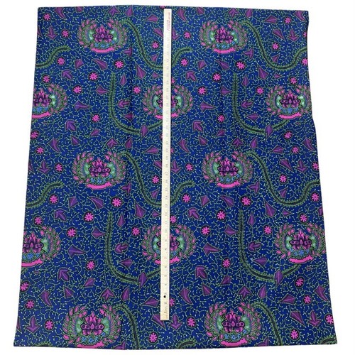 African wax print ANKARA 100% cotton 6 yards fabric Craft/Dress/ Skirt/ NEW !!! - Picture 2 of 7