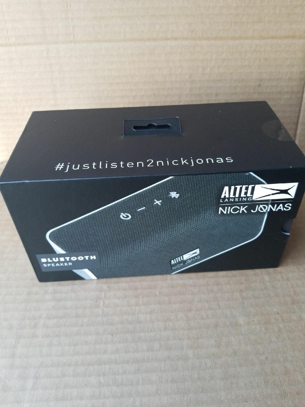 nick jonas bluetooth speaker