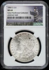 1884-O $1 Morgan Silver Dollar NGC MS 64 | Great Northwest Collection UNC BU