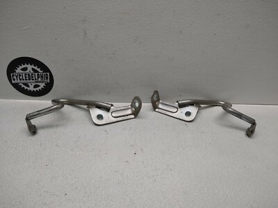 1986 Yamaha Riva XC125 XC 125 OEM Headlight Cowl Brackets Front Plastic Mounts